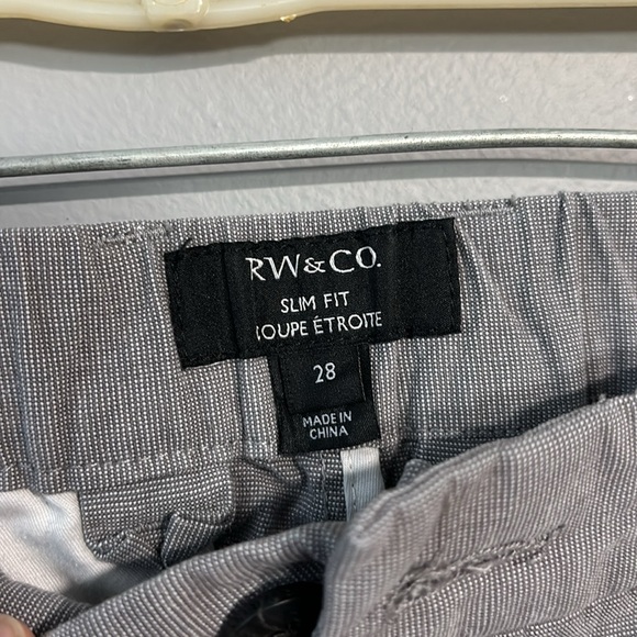 RW&CO light grey linen chinos size 28x30 - Picture 2 of 3